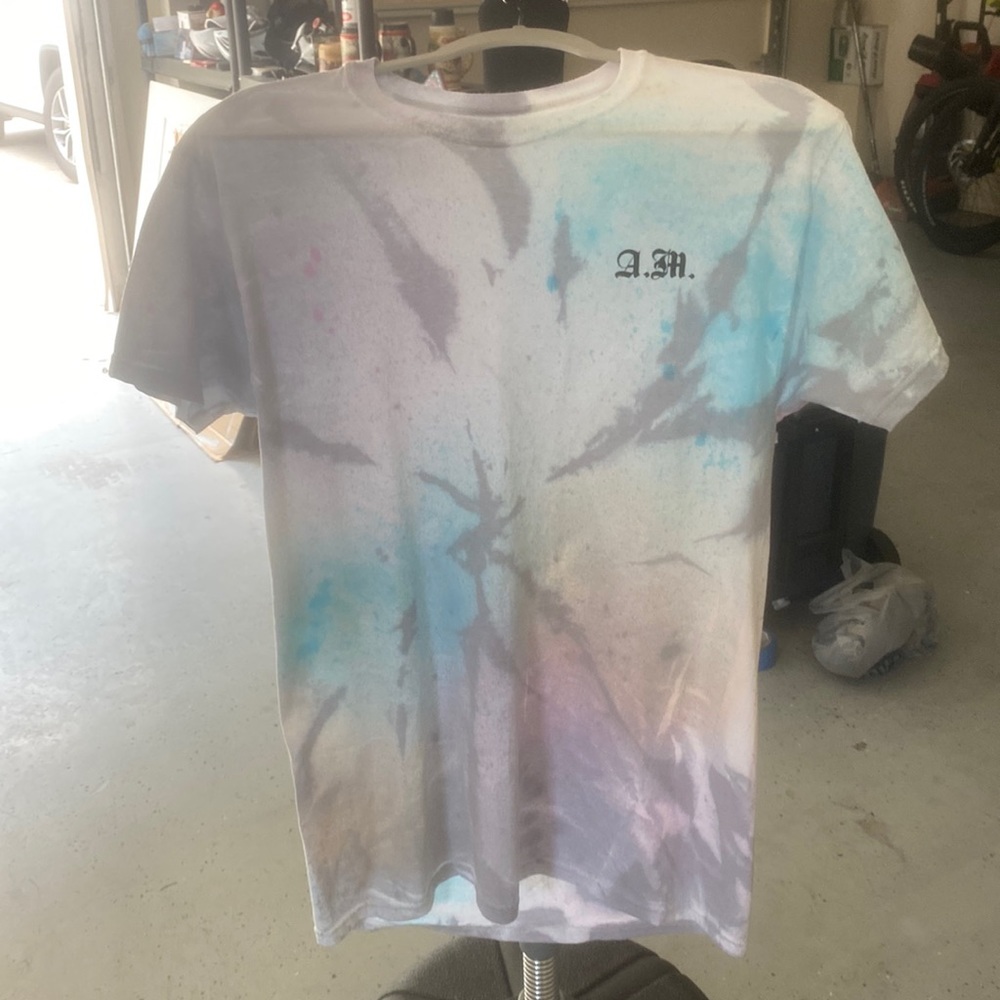 A.M.  Heat custom tiedye shirt medium unisex